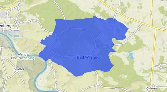 Bodenrichtwertkarte Bad Wilsnack